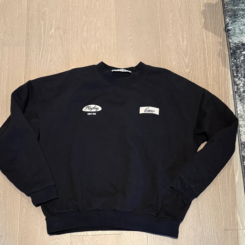 Black Crew Neck Sweater